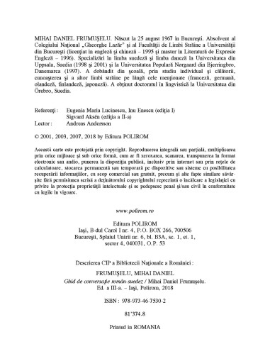 Ghid de conversaţie român-suedez... Ghid de conversaţie român-suedez...