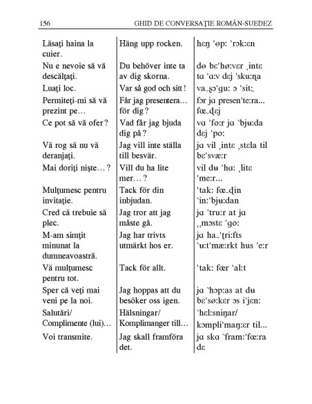 Ghid de conversaţie român-suedez (ediţia a III-a)