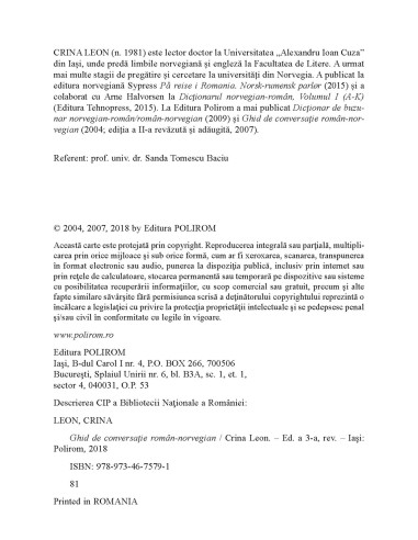 Ghid de conversație român-norvegian...