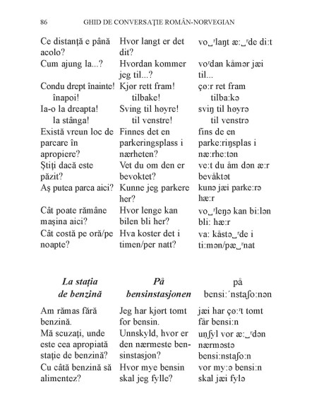 Ghid de conversație român-norvegian (ediţia a III-a)