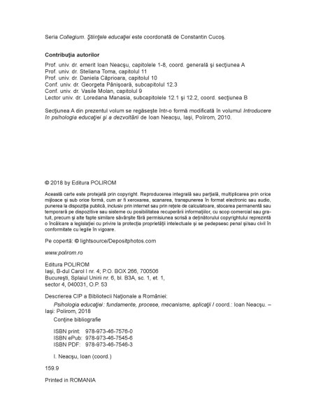 Psihologia educaţiei