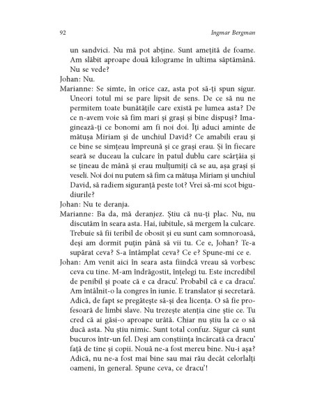 Scene dintr-o căsnicie. După repetiție