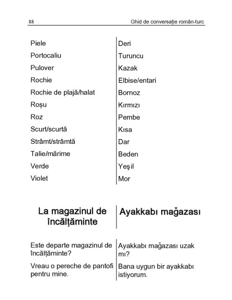 Ghid de conversație român-turc (ediția 2018)