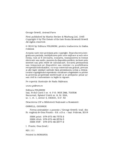 Ferma animalelor Ferma animalelor