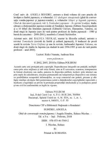 Ghid de conversaţie român-japonez...