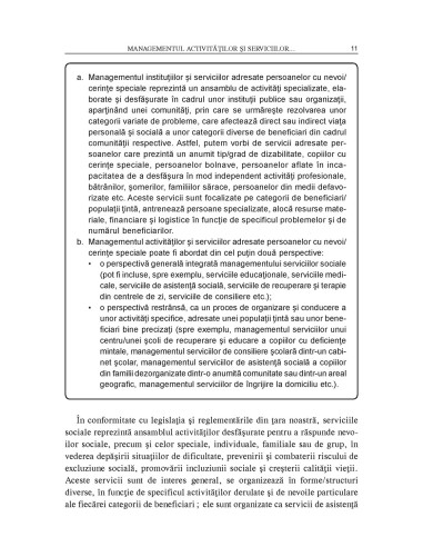 Managementul instituţiilor şi...