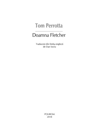Doamna Fletcher Doamna Fletcher