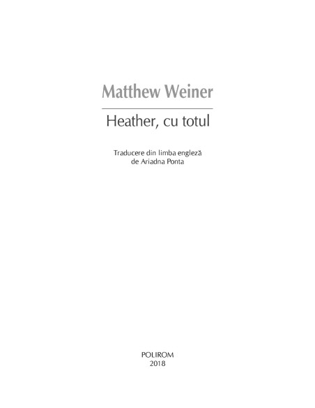 Heather, cu totul