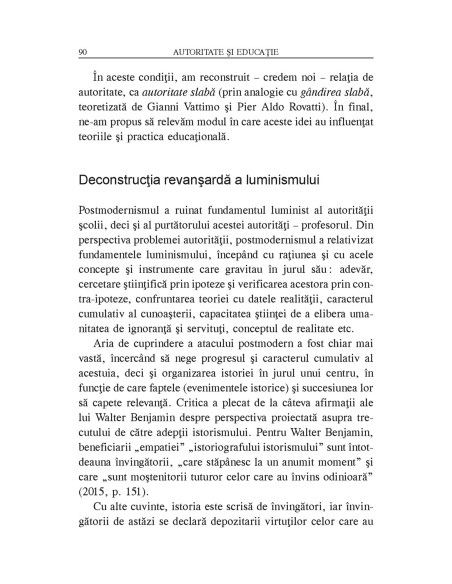 Autoritate și educație