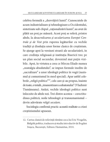 Noile religii seculare....