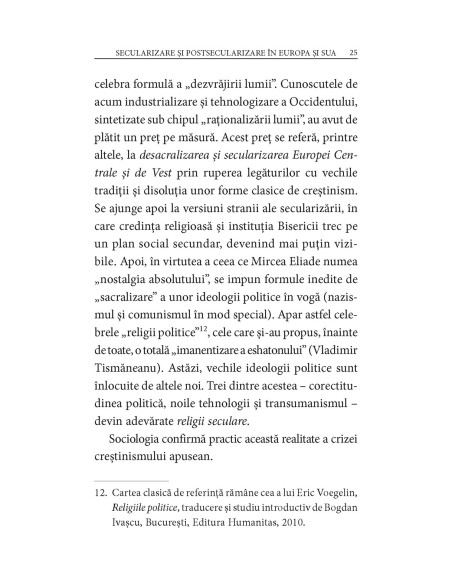 Noile religii seculare. Corectitudinea politică, tehnologiile viitorului şi transumanismul