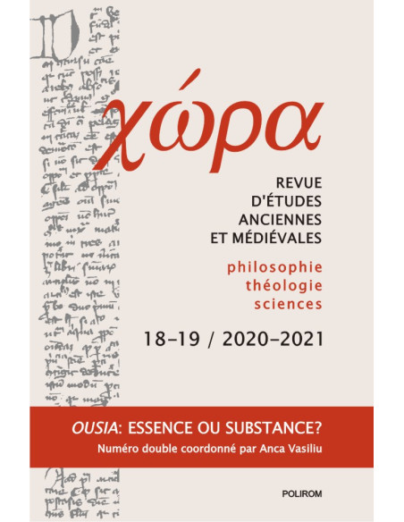 Chôra. Revistă de studii antice şi medievale. Nr. 18-19/2020-2021