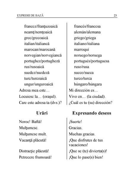 Ghid de conversație român-spaniol (ediţia a III-a)