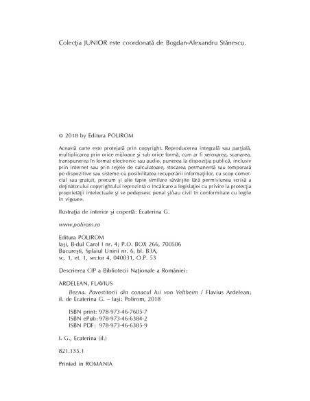 Bezna.  Povestitorii din conacul lui von Veltheim