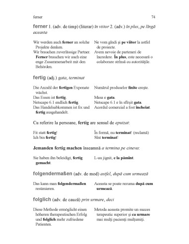 Limba germană. Dicționar de... Limba germană. Dicționar de...