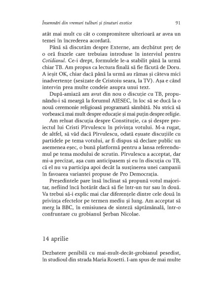 Însemnări din vremuri tulburi și ținuturi exotice