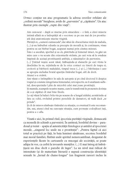 Vase comunicante. (Inter)feţe ale avangardei româneşti interbelice