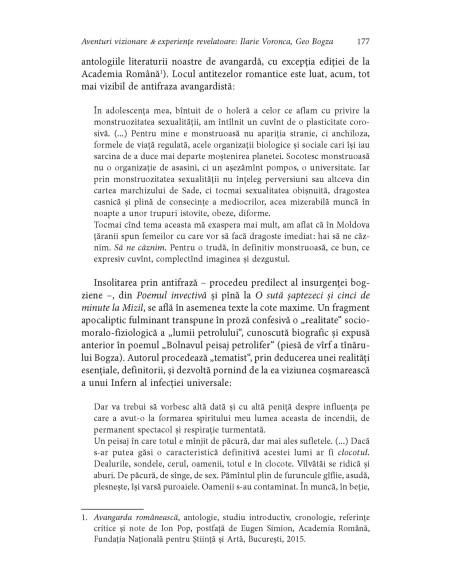 Vase comunicante. (Inter)feţe ale avangardei româneşti interbelice