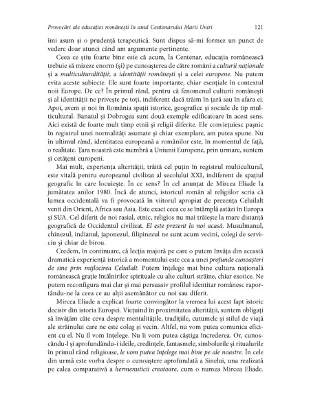 Educația la Centenar. Idei. Instituții. Personalități