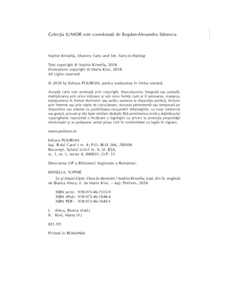 Eu şi Mami-Zână. Zâna-în-devenire