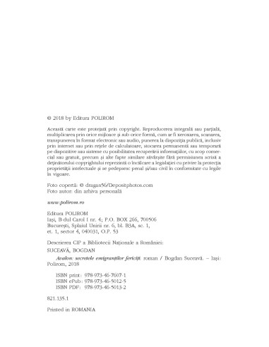 Avalon. Secretele emigranților fericiți