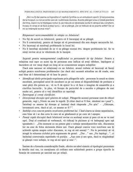 Conflictul interpersonal.