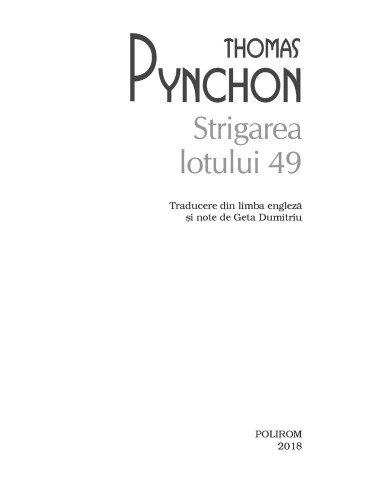 Strigarea lotului 49