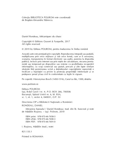 Mecanica haosului Mecanica haosului