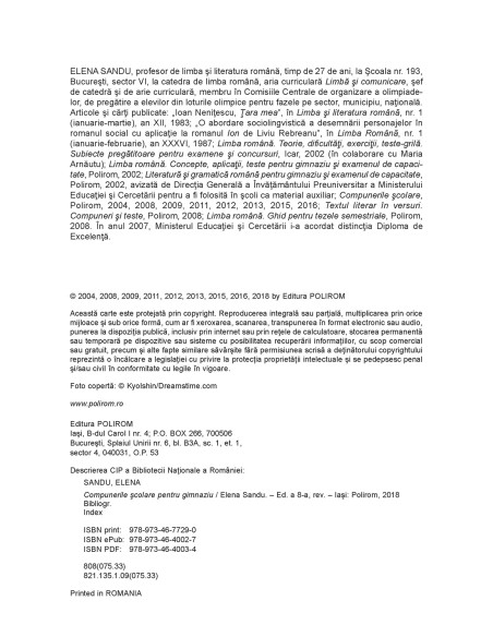 Compunerile şcolare