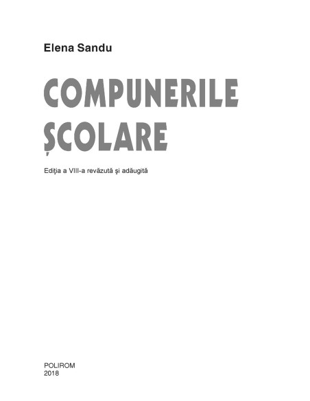 Compunerile şcolare