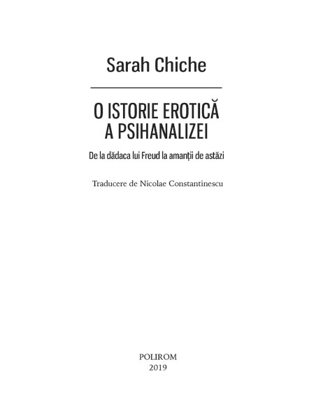 O istorie erotică a psihanalizei