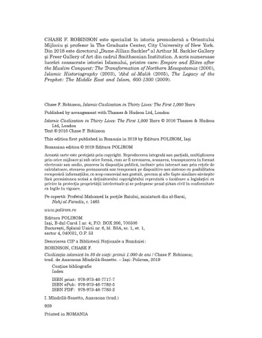 Civilizaţia islamică în 30 de vieţi Civilizaţia islamică în 30 de vieţi