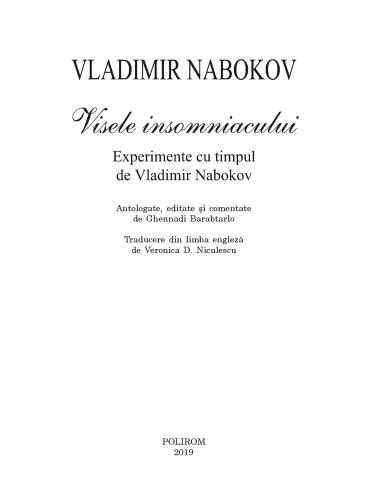 Visele insomniacului Visele insomniacului