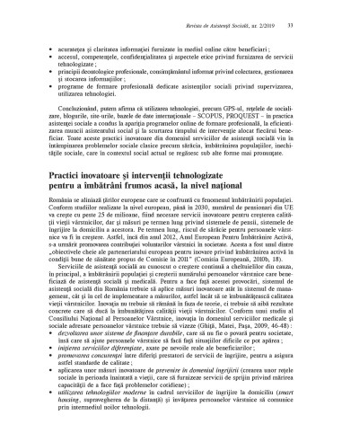 Revista de asistenţă socială. Nr. 2/2019