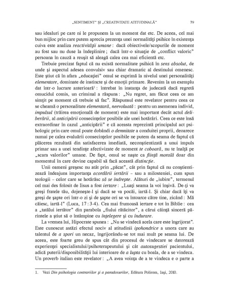 Din necuprinsul psihologiei umane