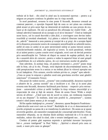 Din necuprinsul psihologiei umane