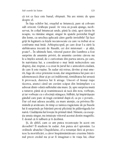 Sub soarele lui Satan