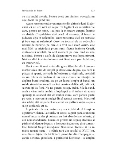 Sub soarele lui Satan