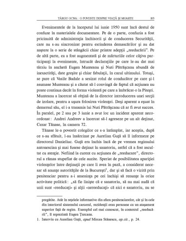 Locuri ale suferinţei: închisori,...