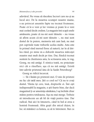 Metamorfoza şi alte povestiri Metamorfoza şi alte povestiri