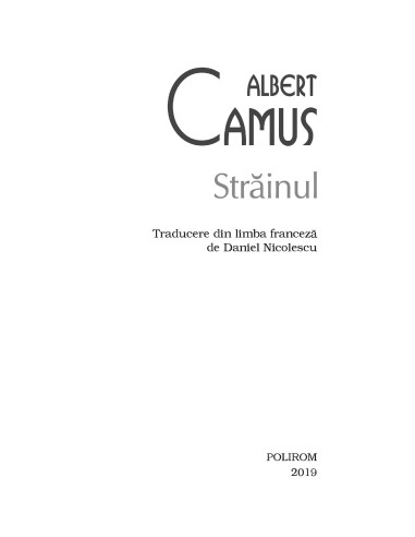 Străinul Străinul