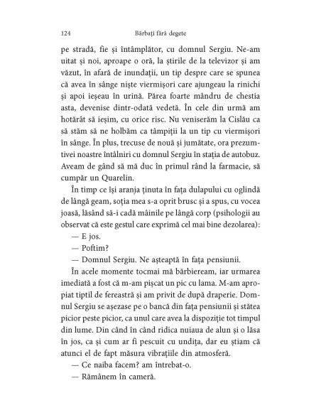Bărbaţi fără degete şi alte amintiri penibile