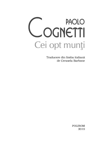Cei opt munţi Cei opt munţi