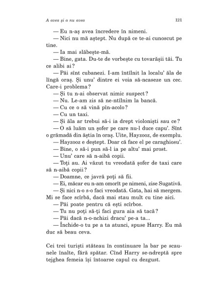 A avea și a nu avea (ediţia 2019)