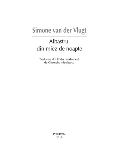 Albastrul din miez de noapte Albastrul din miez de noapte