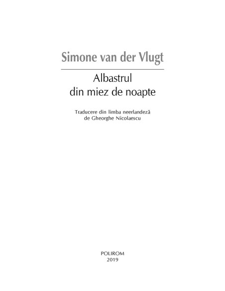 Albastrul din miez de noapte