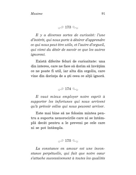 Maxime (ediţie bilingvă)