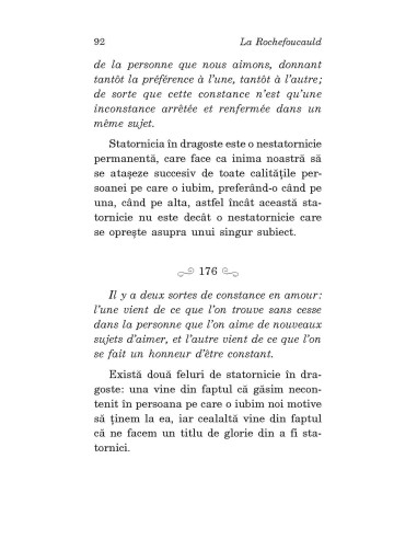 Maxime (ediţie bilingvă) Maxime (ediţie bilingvă)