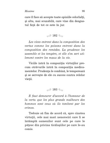 Maxime (ediţie bilingvă) Maxime (ediţie bilingvă)