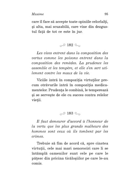 Maxime (ediţie bilingvă)